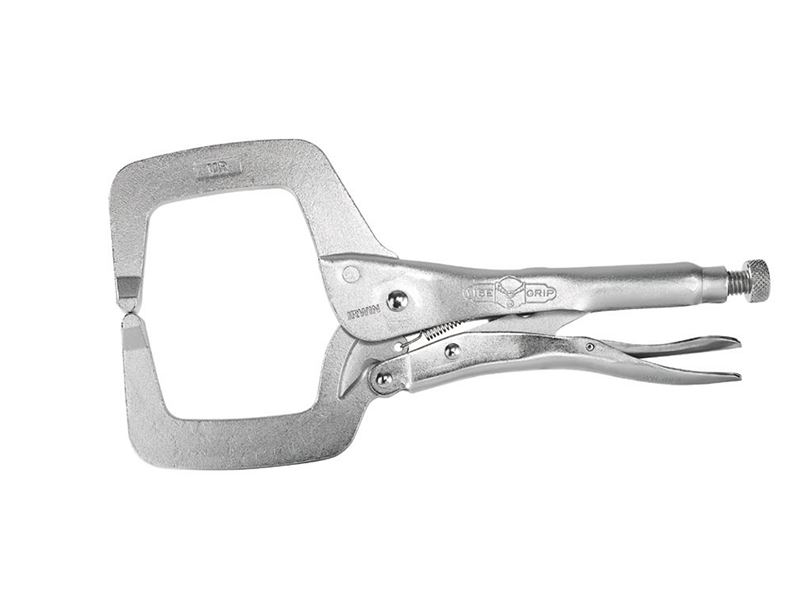 IRWIN Vise-Grip 11R Locking C-Clamp, Regular Pad, 275mm (11in)