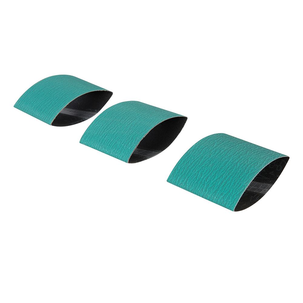 GMC Manchons à poncer 3pk - Oxyde d'aluminium, Grain 120, 145 x 100mm