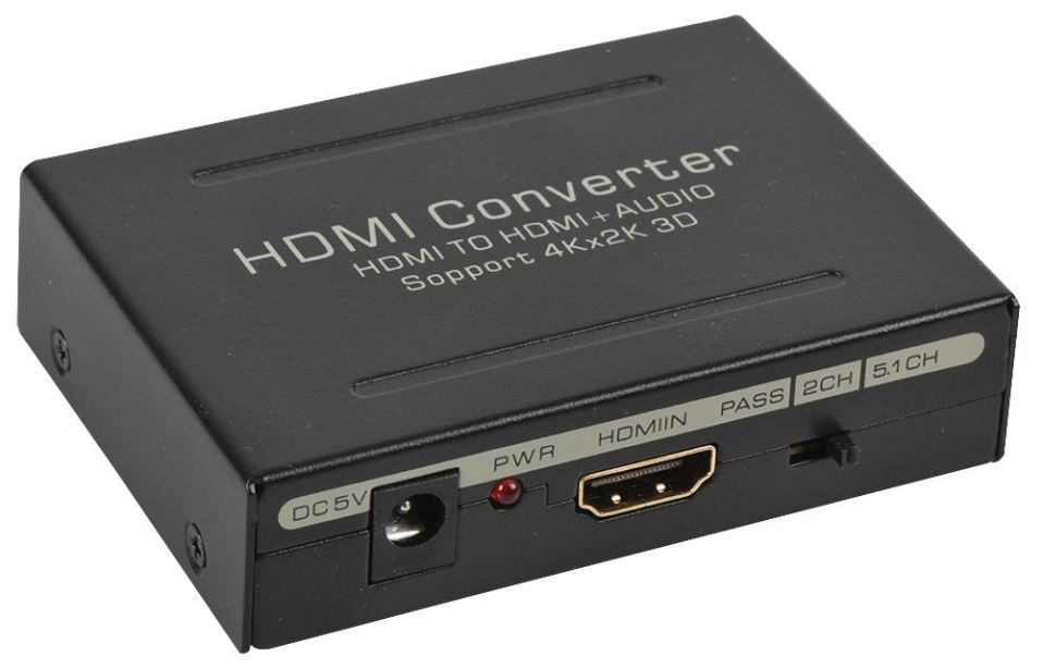 PROCEPTION Ekstraktor Audio HDMI, 4K 1080p