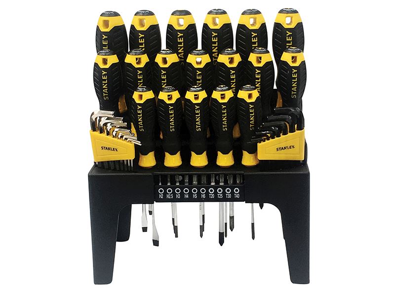 STANLEY - Tacair Sádróirí 44 Píosa le Rack Stórála