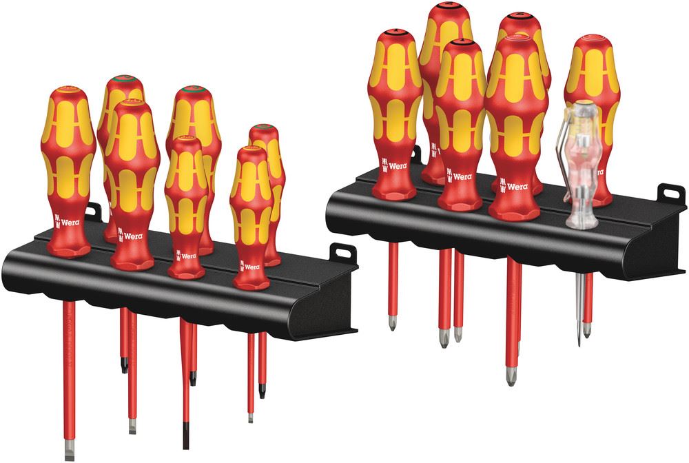 Wera Kraftform Big Pack 100 VDE Insulated Screwdriver Set, 14-Piece