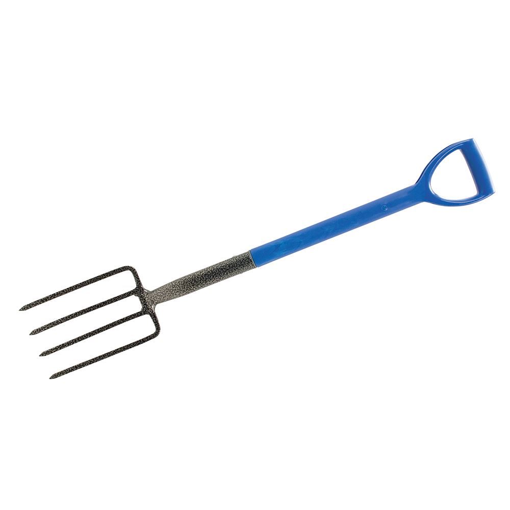 Silverline Forquilha de Jardim com Revestimento em Epóxi, 930mm