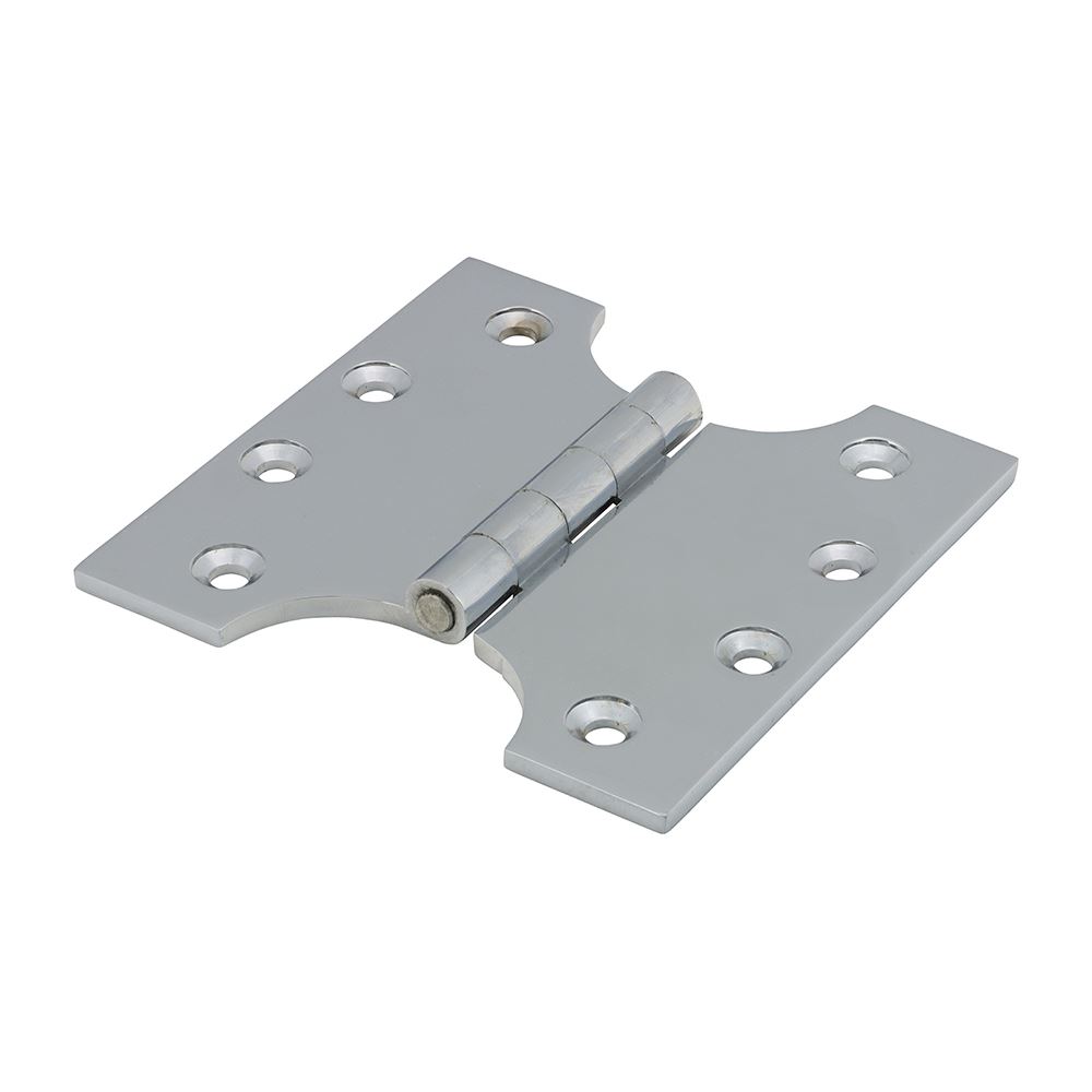 Timco צירים מסוג פרלמנט - פליז יצוק, כרום, 102 x 100 מ״מ (2 יח')