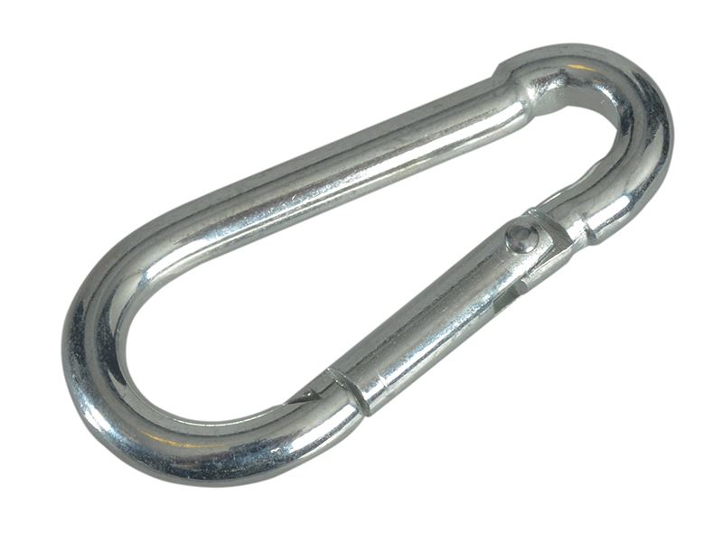 Faithfull Feuerwehr-Schnapphaken 4mm verzinkt (4er Pack)