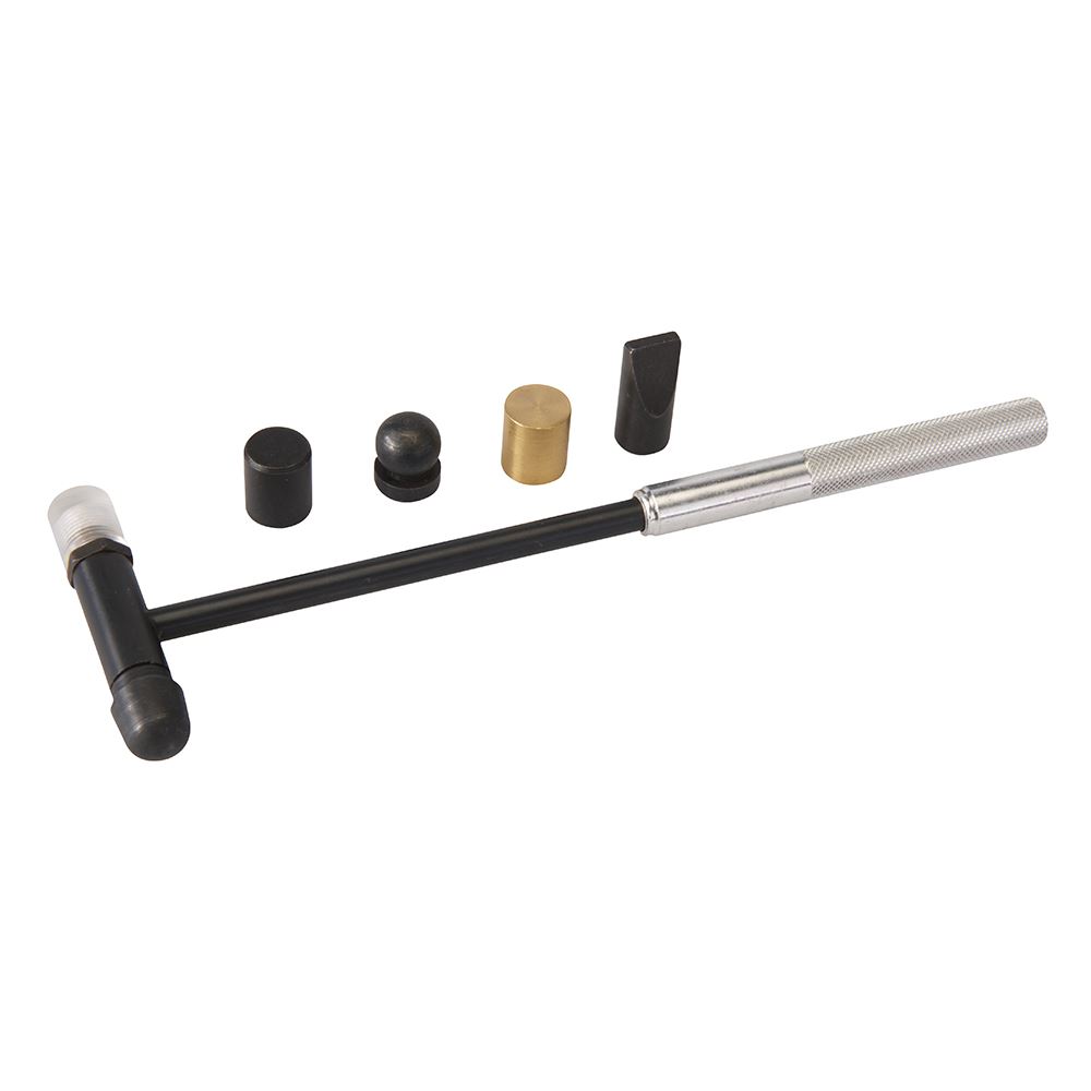 Silverline 6-Head Hobby Hammer, 75g, Aluminium Handle