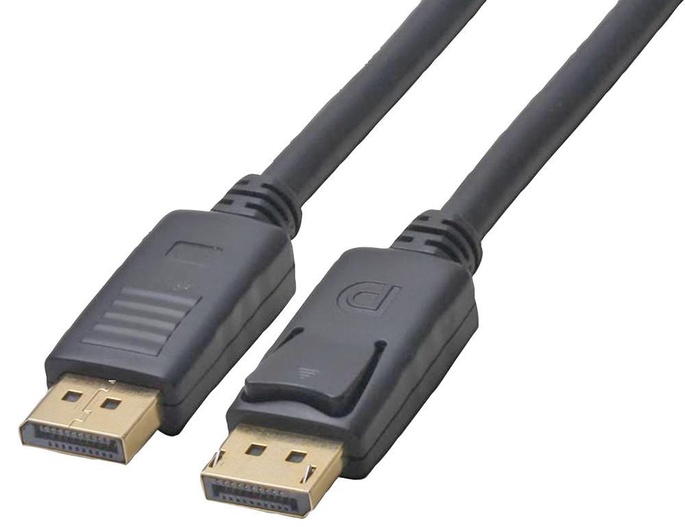 AV STAR Cavo DisplayPort a Bloccaggio, 4m, Nero