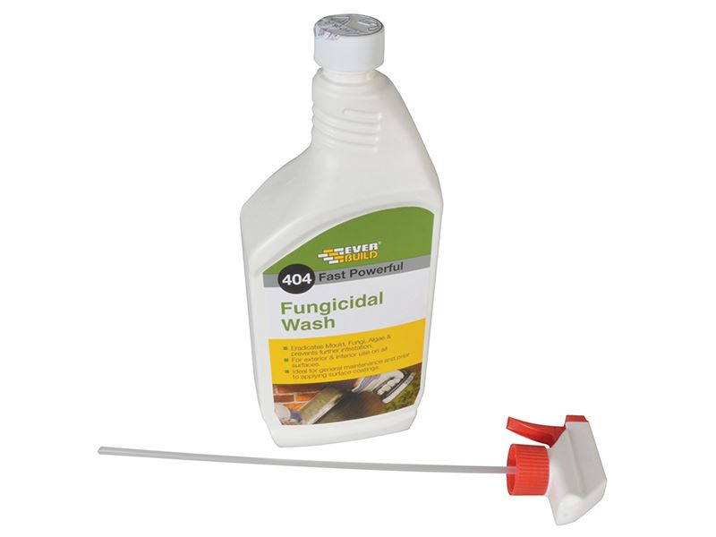 Everbuild Sika Fungicidal Wash 1 Litre, Mould & Algae Remover