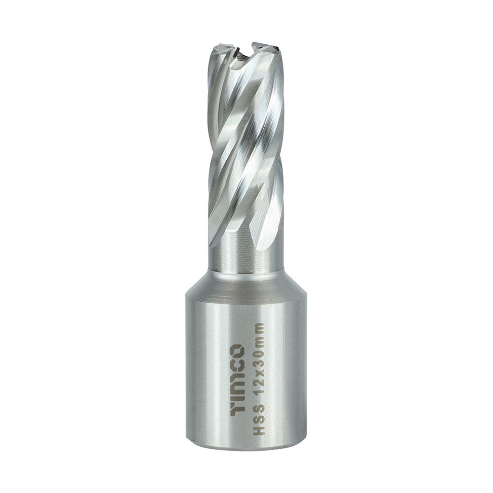 Timco 단축 브로칭 커터 12 x 30mm, 두꺼운 재료용