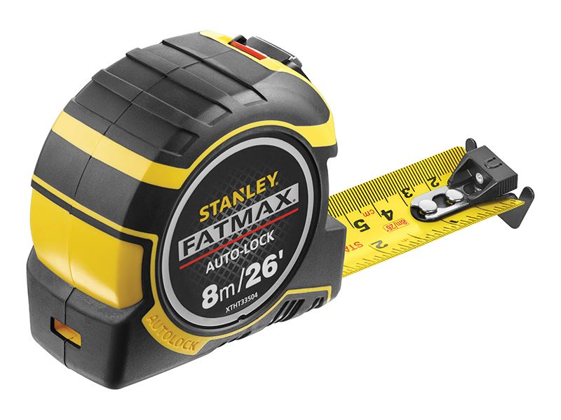 STANLEY® - FatMax® 自動鎖定口袋卷尺 8米/26呎 (寬度32毫米)
