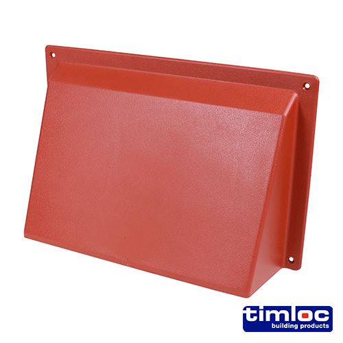 Timco - Penutup Ventilasi Luar - Terracotta - ABC96TE (Saiz 255 x 160 - 1 Unit)