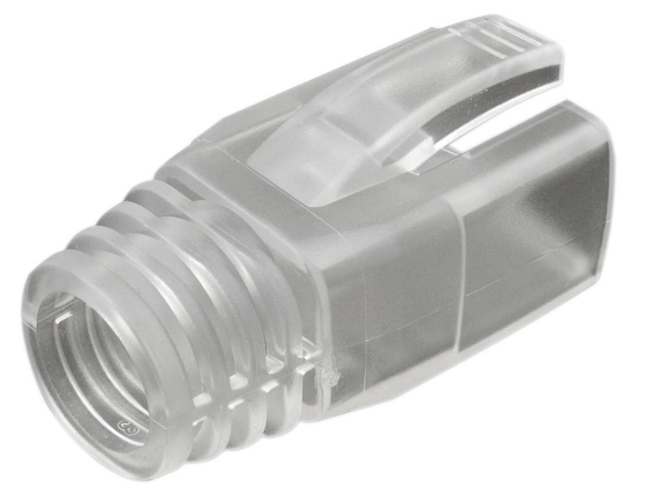 KAUDEN Funda transparente RJ45 para Cat6a/Cat7/Cat8, paquete de 10