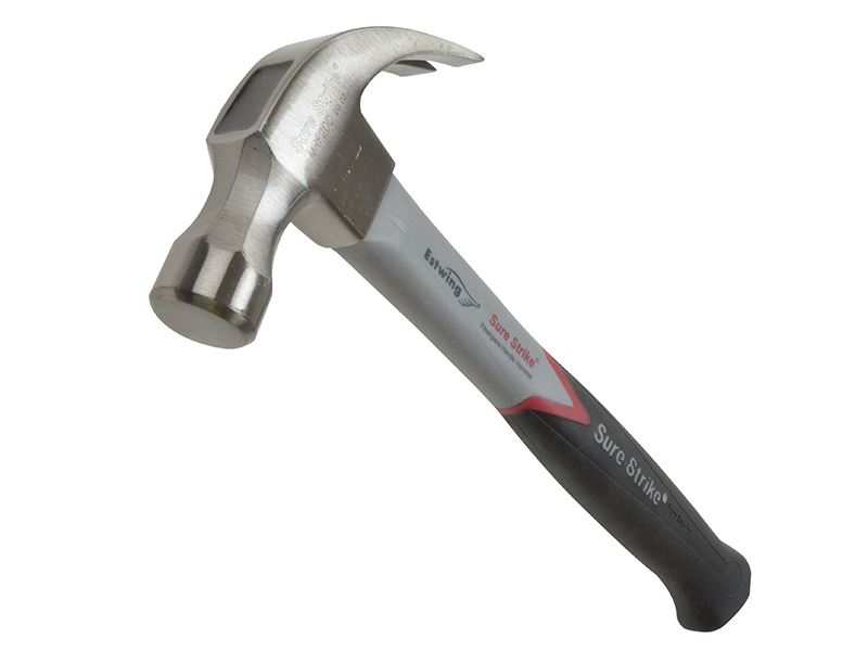 Martello a Manico in Fibra di Vetro Estwing Surestrike con Artiglio Curvo, 560g