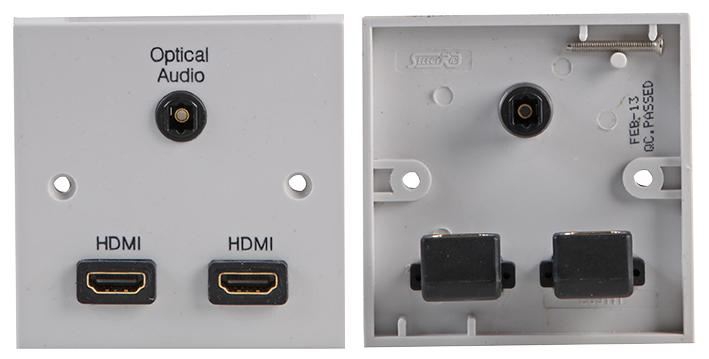 PRO SIGNAL - Plaí Balla AV le 2x HDMI & 1x Optical TOSLink