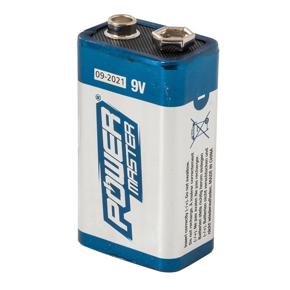 Powermaster Batteria Alcalina Super 9V 6LR61