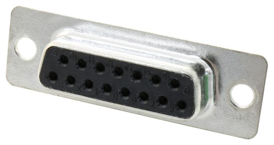 MH Connectors 9-Pin D-Sub Sockets, Pack of 5 - Gold Plated