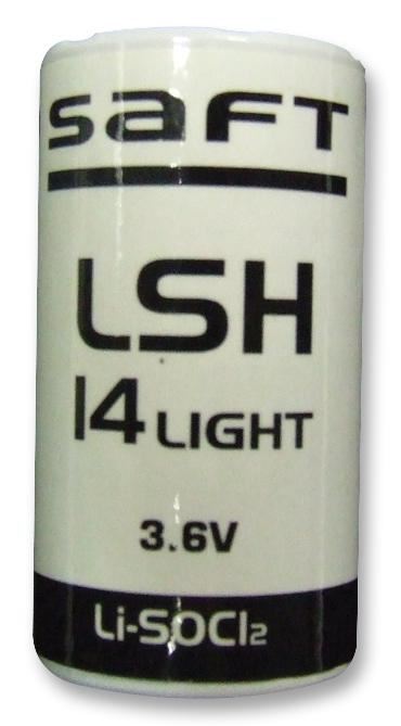 SAFT 3.6V Lithium C Battery, 3.6Ah
