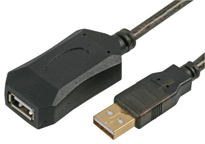 PRO SIGNAL Aktivní prodlužovací USB 2.0 kabel 10m