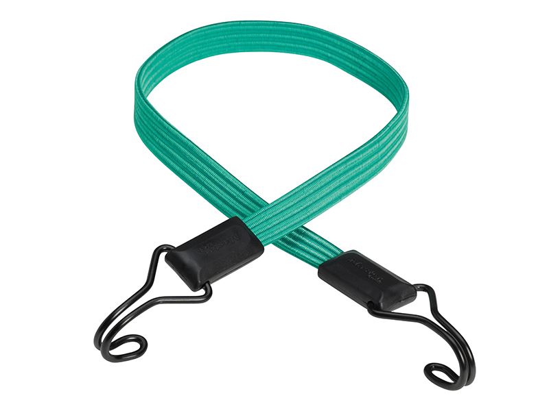 Master Lock - Getah Bungee Dwi Cangkuk Lembut 80cm Hijau