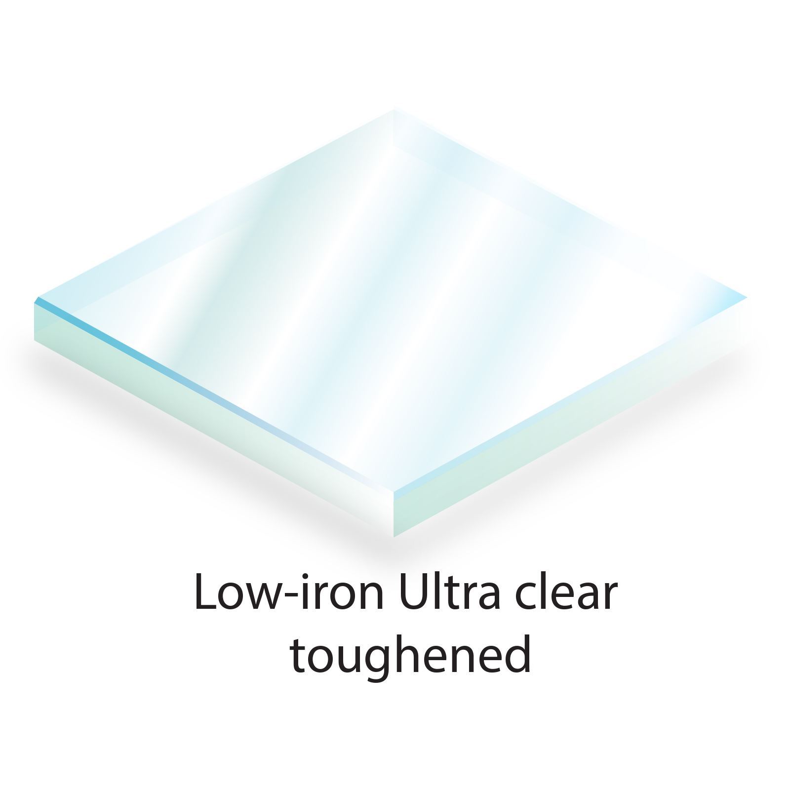 Glass 6mm Versterkt Glazen Tafelbladbeschermer