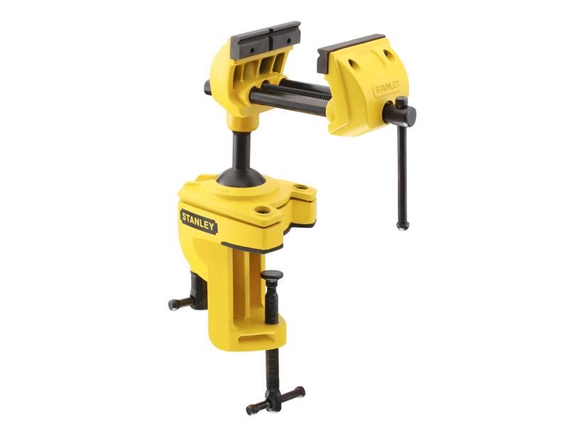STANLEY Multifunctionele Hobbybankschroef, 75mm bek, 360° draaibaar