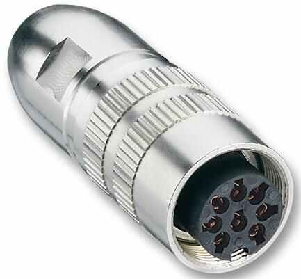 Lumberg 0322 04 4-Pole Shielded Circular Connector Socket