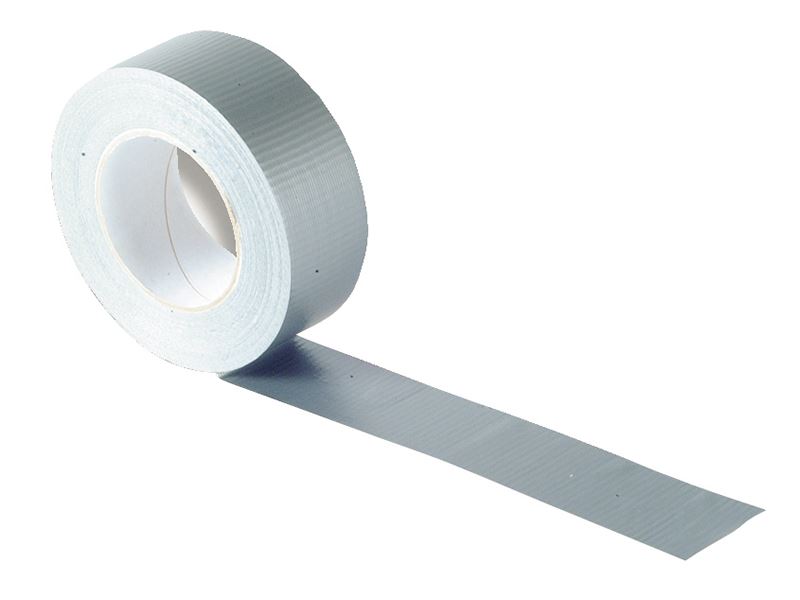 Faithfull Heavy-Duty Gaffa Tape, 50mm x 50m, Silver