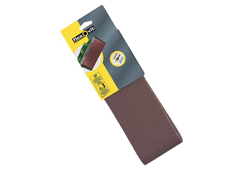 Flexovit - Tali Pengisar Kain 610 x 100mm Kasar 50G (Pek 2)