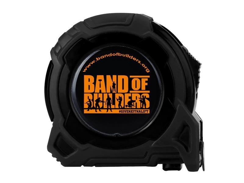 Band Of Builders Tape Measure 8m/26ft, 25mm Width