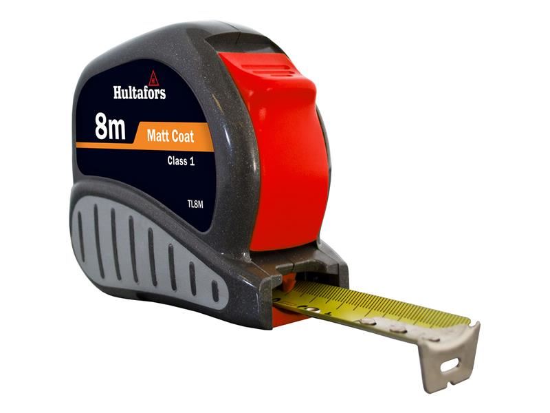 Hultafors TL8ME Mètre Ruban Poche Tri-Lok 8m, 25mm (Métrique)