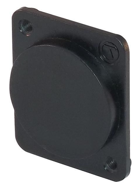 TUK - Cache XLR noir pour connecteurs inutilisés
