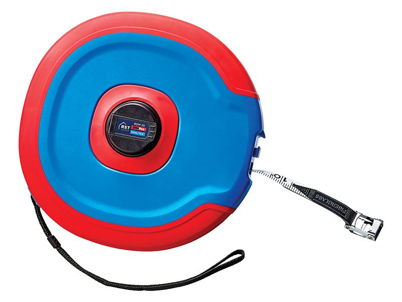 R.S.T. SitePro Ruban en fibre de verre 50m (Largeur 13mm)