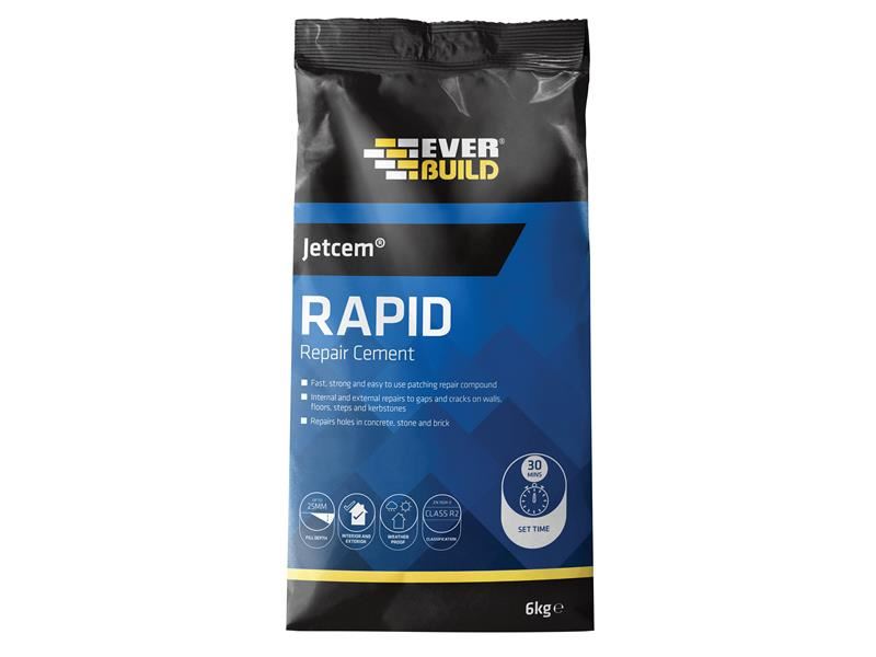 Everbuild Sika Jetcem Stáisiún Tapaig Stróictéir, 12kg (4 Páirceanna 3kg)