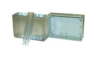 MULTICOMP PRO - Kotak Sambungan Plastik / Enkapsulasi, Penutup Lutsinar 125 x 1