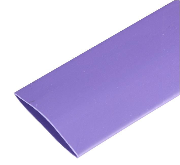 PRO POWER Tubes thermorétractables 25,4mm Violet, 5m, Polyoléfine