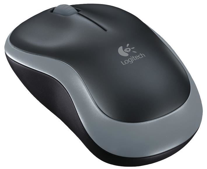 LOGITECH - M185 Kabellose Maus Silber