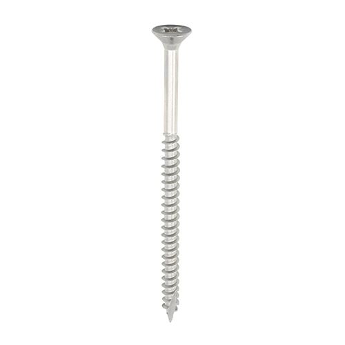 Timco Classic Vis en Acier Inoxydable PZ Double Fraisure, 5.0 x 80mm (Lot de 6)