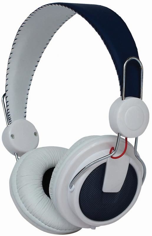 PRO SIGNAL Hi-Fi Headphones with Stainless Steel Headband, White