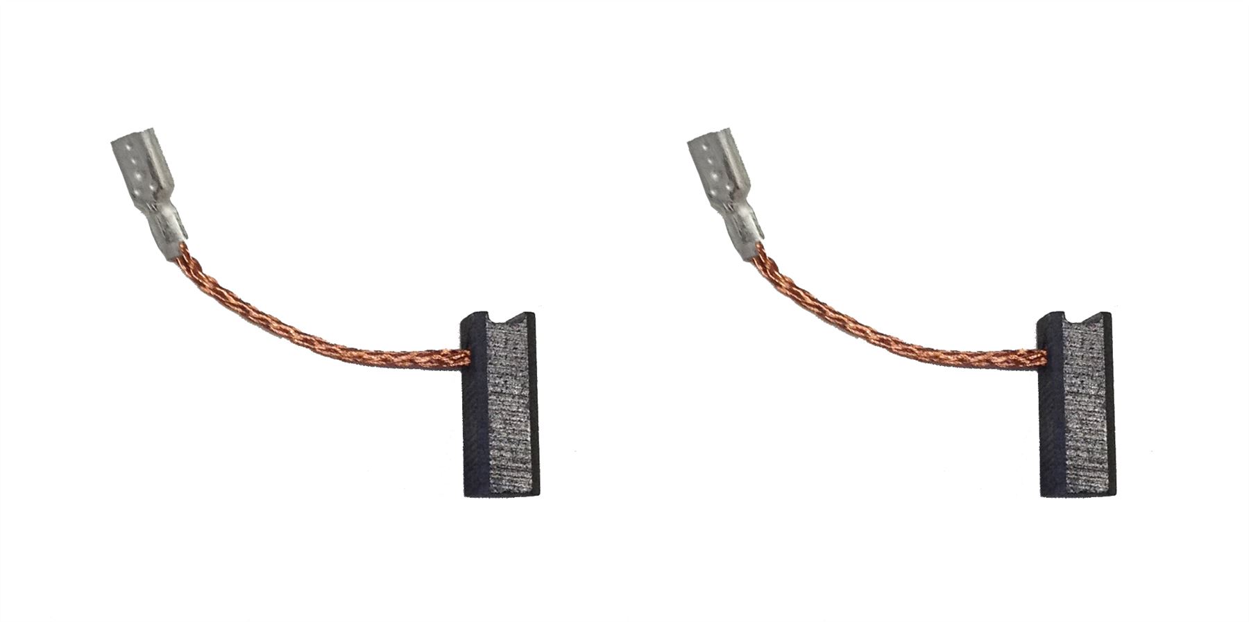 2x Carbon Brushes for AEG Grinder, 5x8x15mm