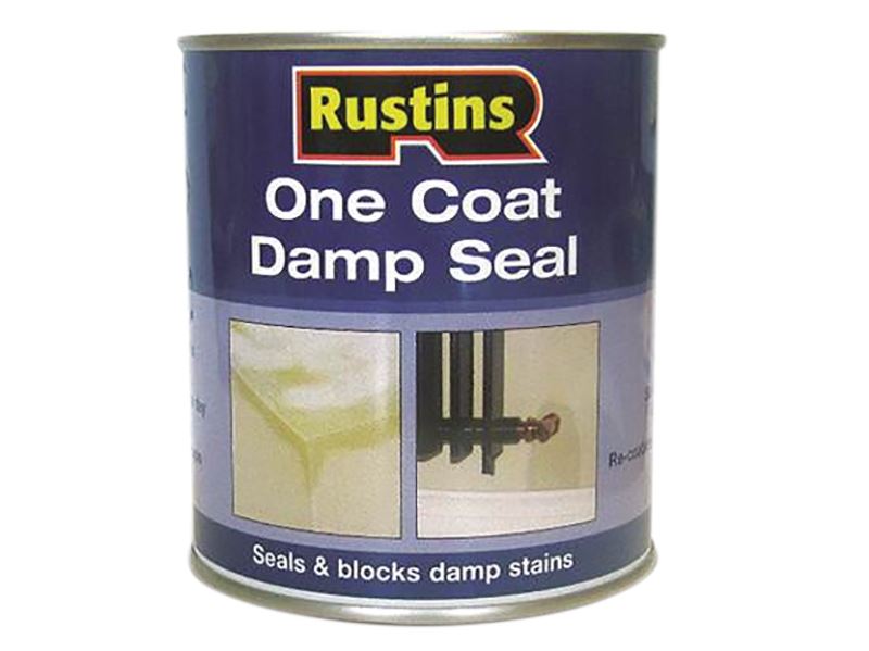 Rustins Sellante Antihumedad de Una Capa, Secado Rápido, 500ml