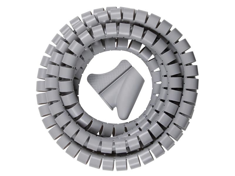 Brennenstuhl 2.5m x 20mm Spiral Coiled Cable Tidy