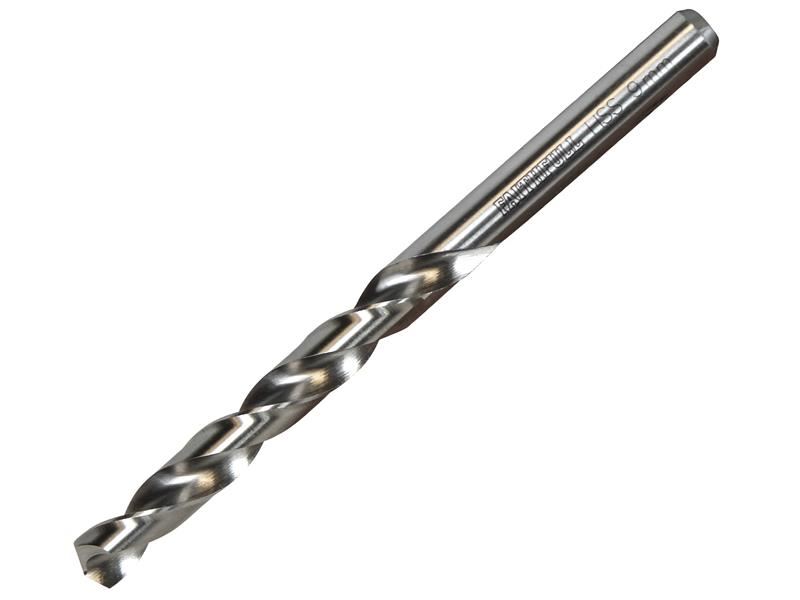 Faithfull プロフェッショナルHSSドリルビット 9mm 全長125mm 切削長76mm