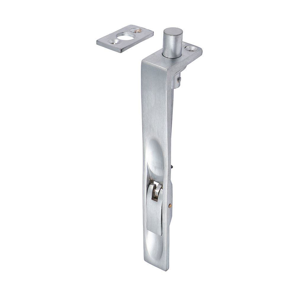 Timco Cerradura de Embutir con Palanca, Cromo Satinado, 150 x 19mm