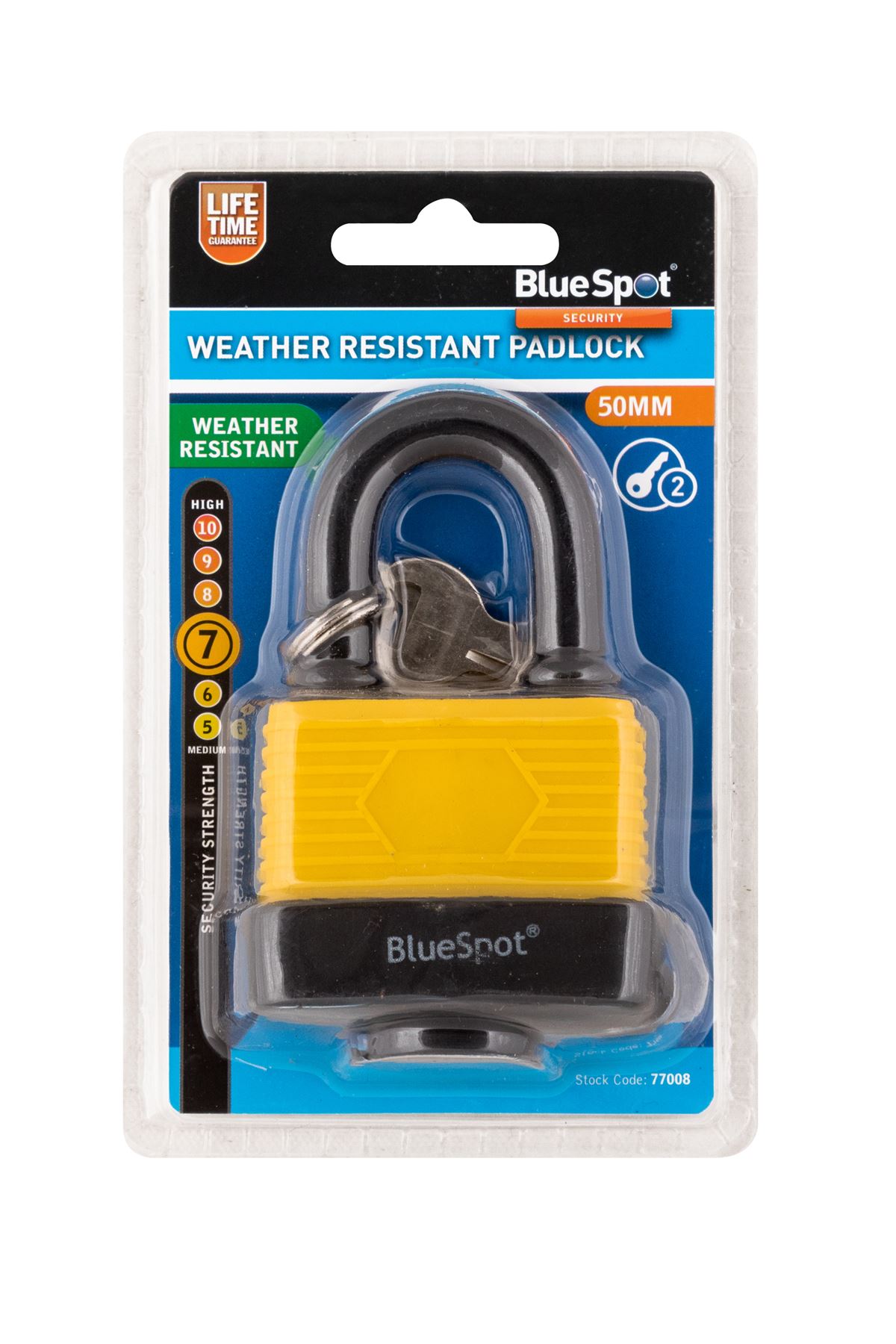 Blue Spot Tools - Glasán Réisiminte 50mm atá Friotaí in Aghaidh na hAimsire