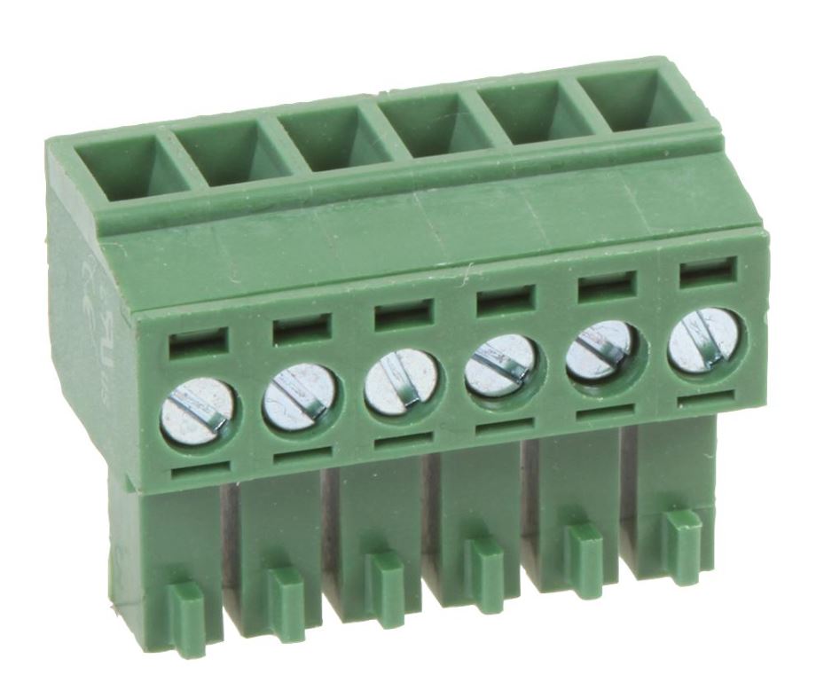 MULTICOMP Pro 3,5mm 6-pólový spojovací blok, 16-26AWG, 10A