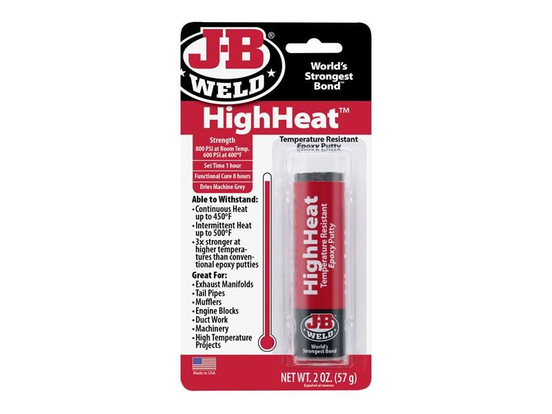 J-B Weld HighHeat™ Epoxykit, 57g - Hittebestendige lijmpasta