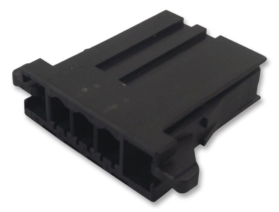 Boîtier de réceptacle TE Connectivity, 3,81mm, 3 voies, Polyester GF