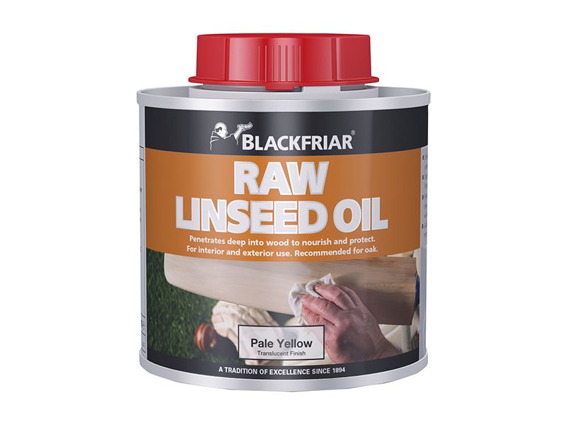 Blackfriar Raw Linseed Oil 250ml for Wood Nourishment
