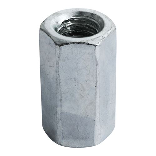 Timco - Dúile M16 Connector Cruach Carbóin, Plátáil since, Pacáiste 50