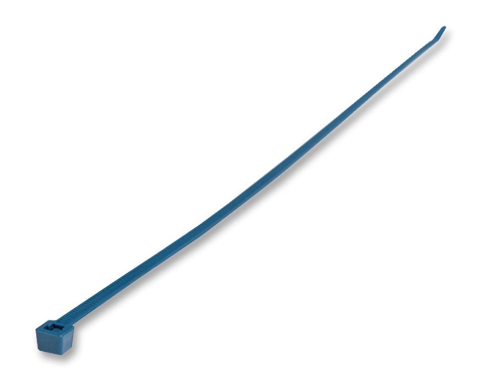 HELLERMANNTYTON - Pengikat Kabel Logam Biru 4.6mm x 390mm (100 Keping)