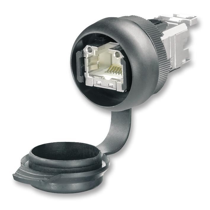 WEIDMULLER RJ45 Cat6a Socket, IP65, TIA-568B